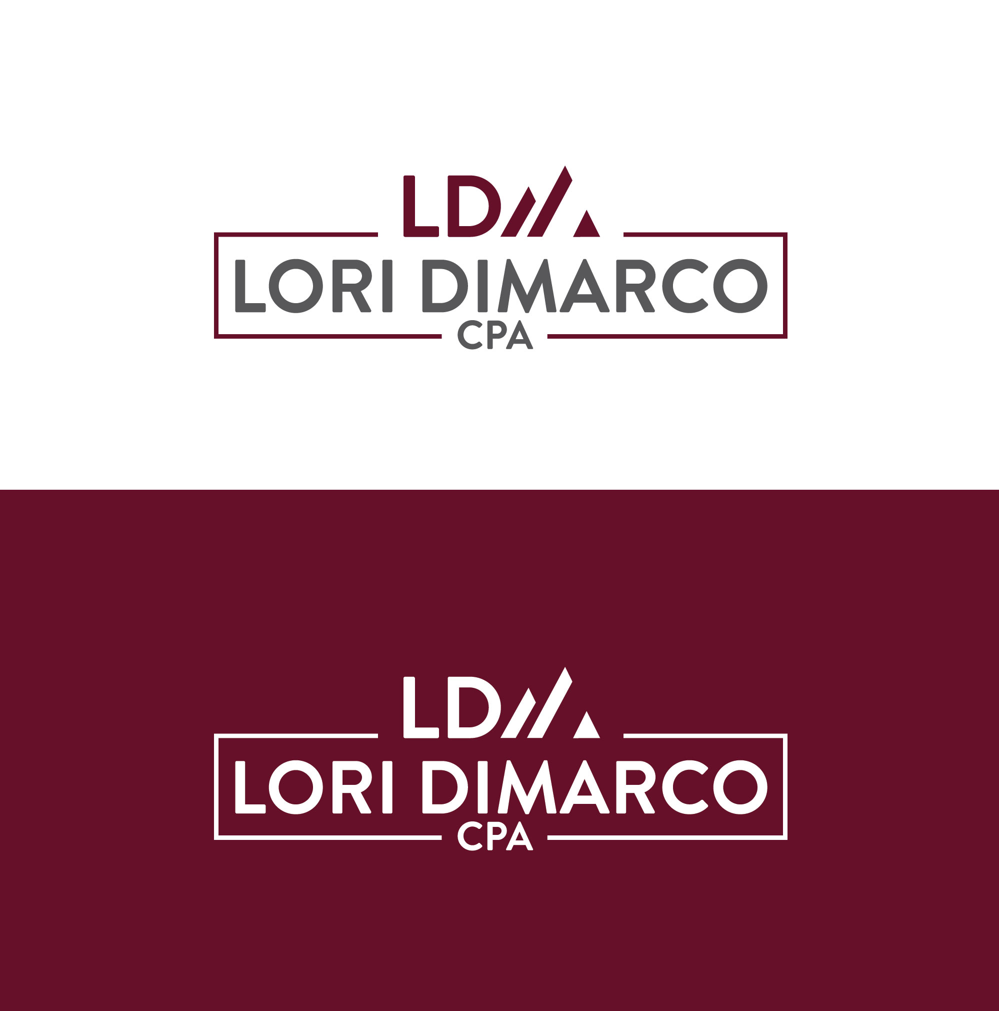 Logo Design entry 1639672 submitted by morearts to the Logo Design for Lori DiMarco CPA run by djdimarco