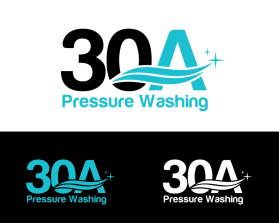 Logo Design entry 1639691 submitted by yeasin to the Logo Design for 30A Shine Pressure Washing  run by  30A
