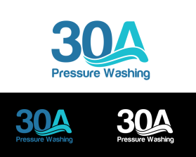 Logo Design entry 1639698 submitted by Fathenry to the Logo Design for 30A Shine Pressure Washing  run by  30A
