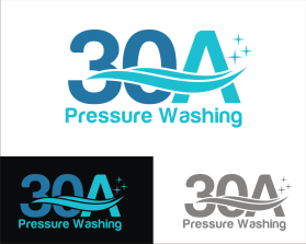 Logo Design entry 1639720 submitted by marsell to the Logo Design for 30A Shine Pressure Washing  run by  30A