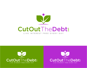 Logo Design entry 1640016 submitted by Chellz to the Logo Design for CutOutTheDebt.com run by toddoldfield