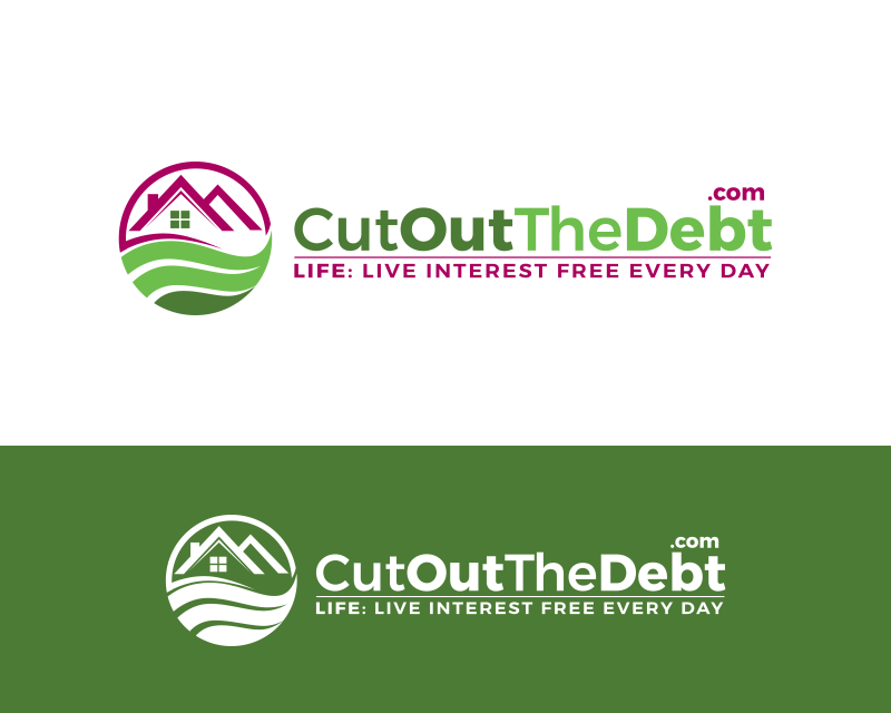 Logo Design entry 1640187 submitted by ZekeJacob to the Logo Design for CutOutTheDebt.com run by toddoldfield