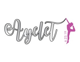 Logo Design entry 1640567 submitted by gazmin5391 to the Logo Design for Ayelet run by kleifer