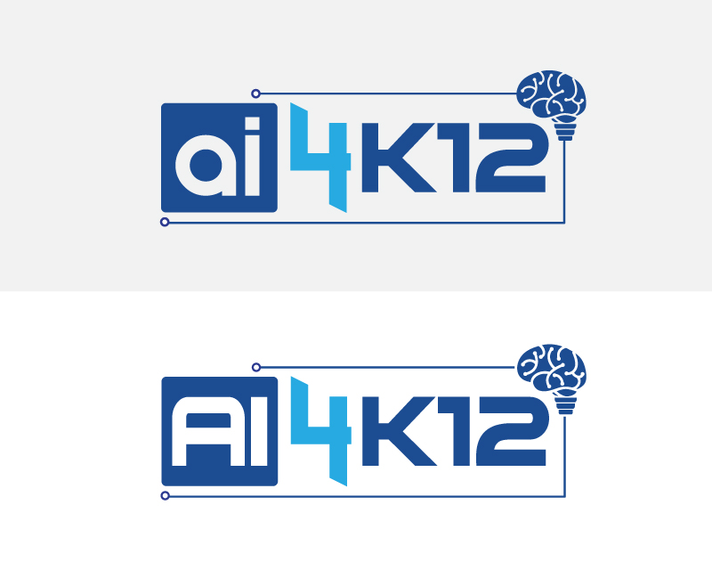 Logo Design entry 1640706 submitted by beekitty7 to the Logo Design for AI4K12 or AI4K12.org run by gmccune