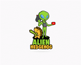 Logo Design entry 1640953 submitted by BlueART93 to the Logo Design for alienhedgehog run by dantudor
