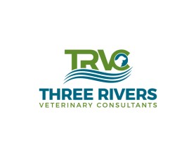 Logo Design entry 1641527 submitted by ellora to the Logo Design for Three Rivers Veterinary Consultants (or TRVC) run by jbhogan