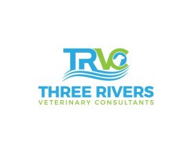 Logo Design entry 1641528 submitted by balsh to the Logo Design for Three Rivers Veterinary Consultants (or TRVC) run by jbhogan