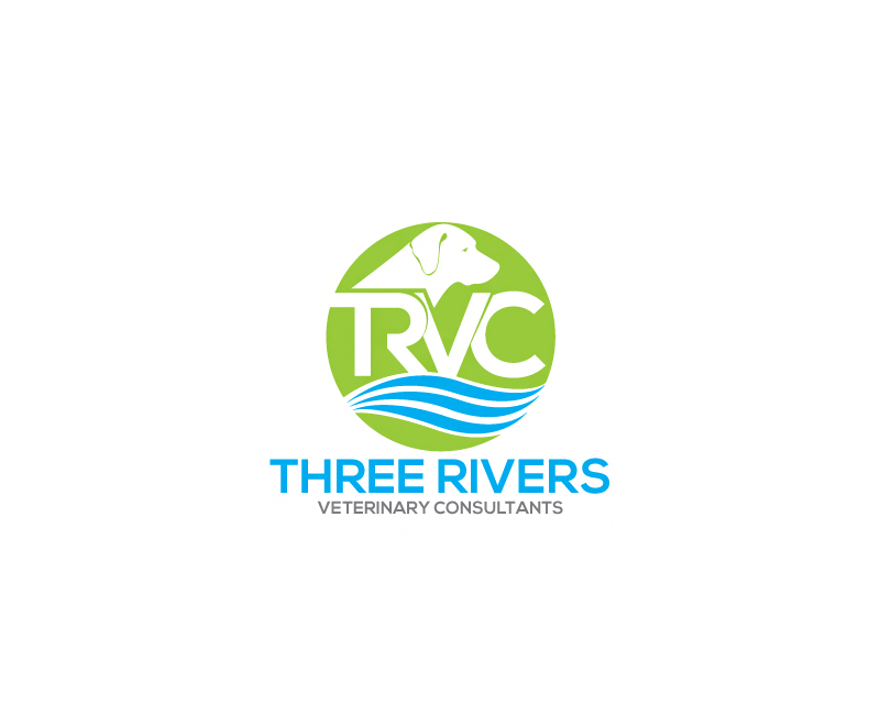 Logo Design entry 1641540 submitted by iArena Design to the Logo Design for Three Rivers Veterinary Consultants (or TRVC) run by jbhogan