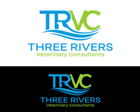 Logo Design entry 1641551 submitted by marsell to the Logo Design for Three Rivers Veterinary Consultants (or TRVC) run by jbhogan