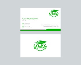 Business Card & Stationery Design Entry 1711946 submitted by Sonia99 to the contest for DelAg  run by mattdeere1