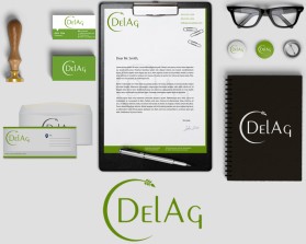 Business Card & Stationery Design Entry 1643276 submitted by logohub to the contest for DelAg  run by mattdeere1