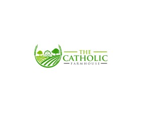 Logo Design entry 1643395 submitted by MuhammadR to the Logo Design for The Catholic Farmhouse run by TheCatholicFarmhouse