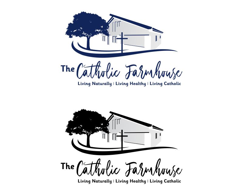 Logo Design entry 1643417 submitted by paragraphikadesigns to the Logo Design for The Catholic Farmhouse run by TheCatholicFarmhouse