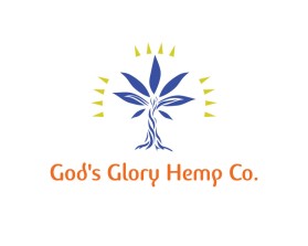 Logo Design entry 1643550 submitted by joco to the Logo Design for God's Glory Hemp Co.  / www.GodsGloryHemp.com run by hempclint