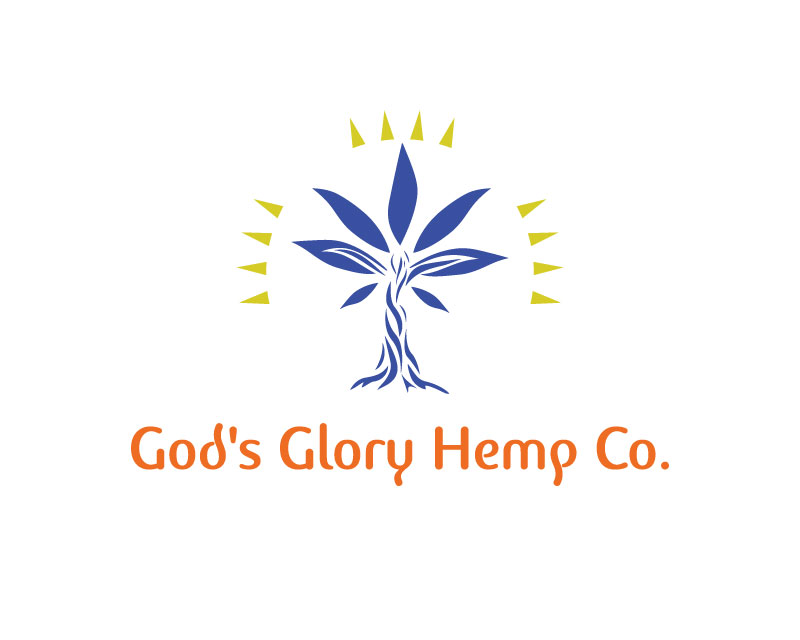 Logo Design entry 1643550 submitted by Abstract BEE to the Logo Design for God's Glory Hemp Co.  / www.GodsGloryHemp.com run by hempclint