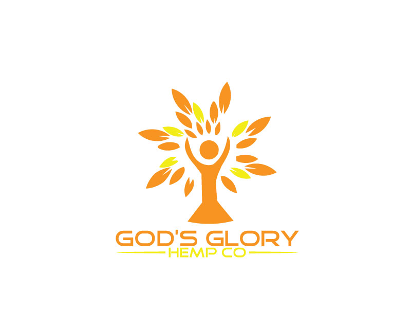 Logo Design entry 1643553 submitted by Abstract BEE to the Logo Design for God's Glory Hemp Co.  / www.GodsGloryHemp.com run by hempclint