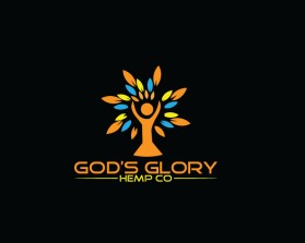 Logo Design entry 1643567 submitted by MuhammadR to the Logo Design for God's Glory Hemp Co.  / www.GodsGloryHemp.com run by hempclint