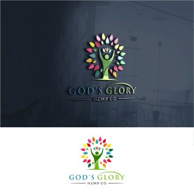 Logo Design entry 1643576 submitted by Jagad Langitan to the Logo Design for God's Glory Hemp Co.  / www.GodsGloryHemp.com run by hempclint