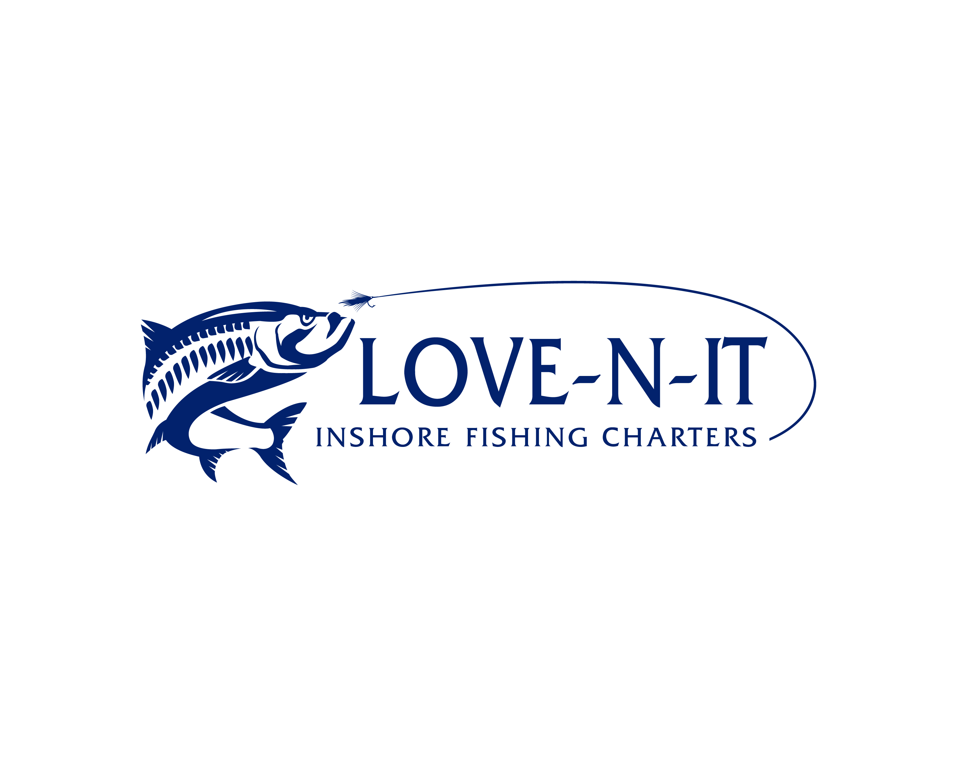 Logo Design entry 1644269 submitted by joco to the Logo Design for Love -n- It Inshore Fishing Charters run by jlove88