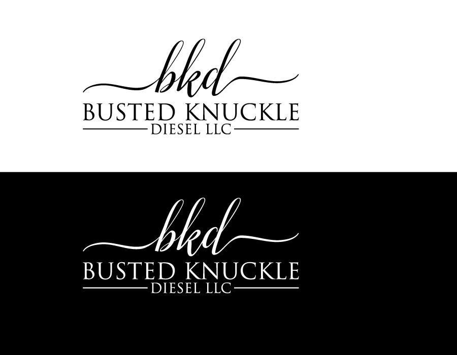 Logo Design entry 1644596 submitted by MuhammadR to the Logo Design for Busted knuckle diesel llc  run by timthecarman2004
