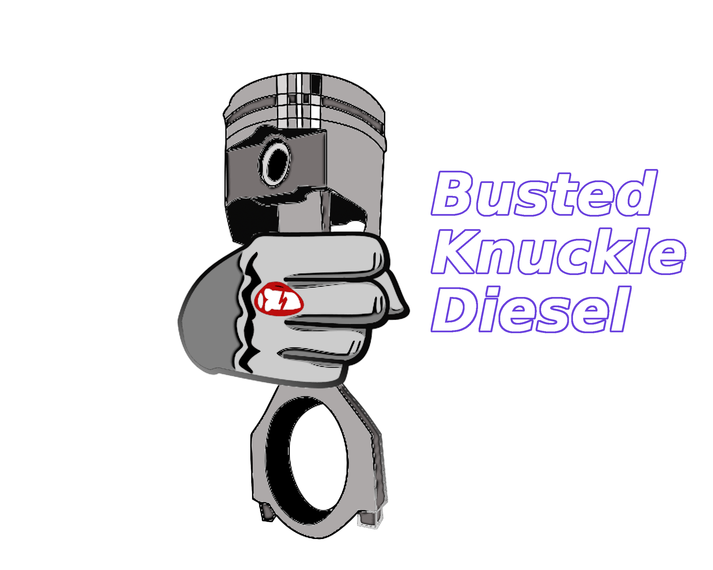 Logo Design entry 1644573 submitted by Buinessshoes to the Logo Design for Busted knuckle diesel llc  run by timthecarman2004