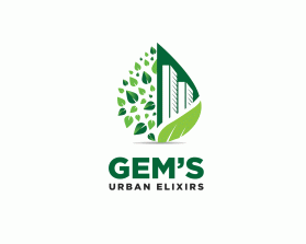 Logo Design Entry 1645040 submitted by NA439084938590 to the contest for Gem's Urban Elixirs run by DGemellaro