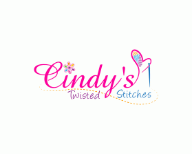 Logo Design entry 1645358 submitted by crystaleacent to the Logo Design for Cindy's Twisted Stitches run by CFox