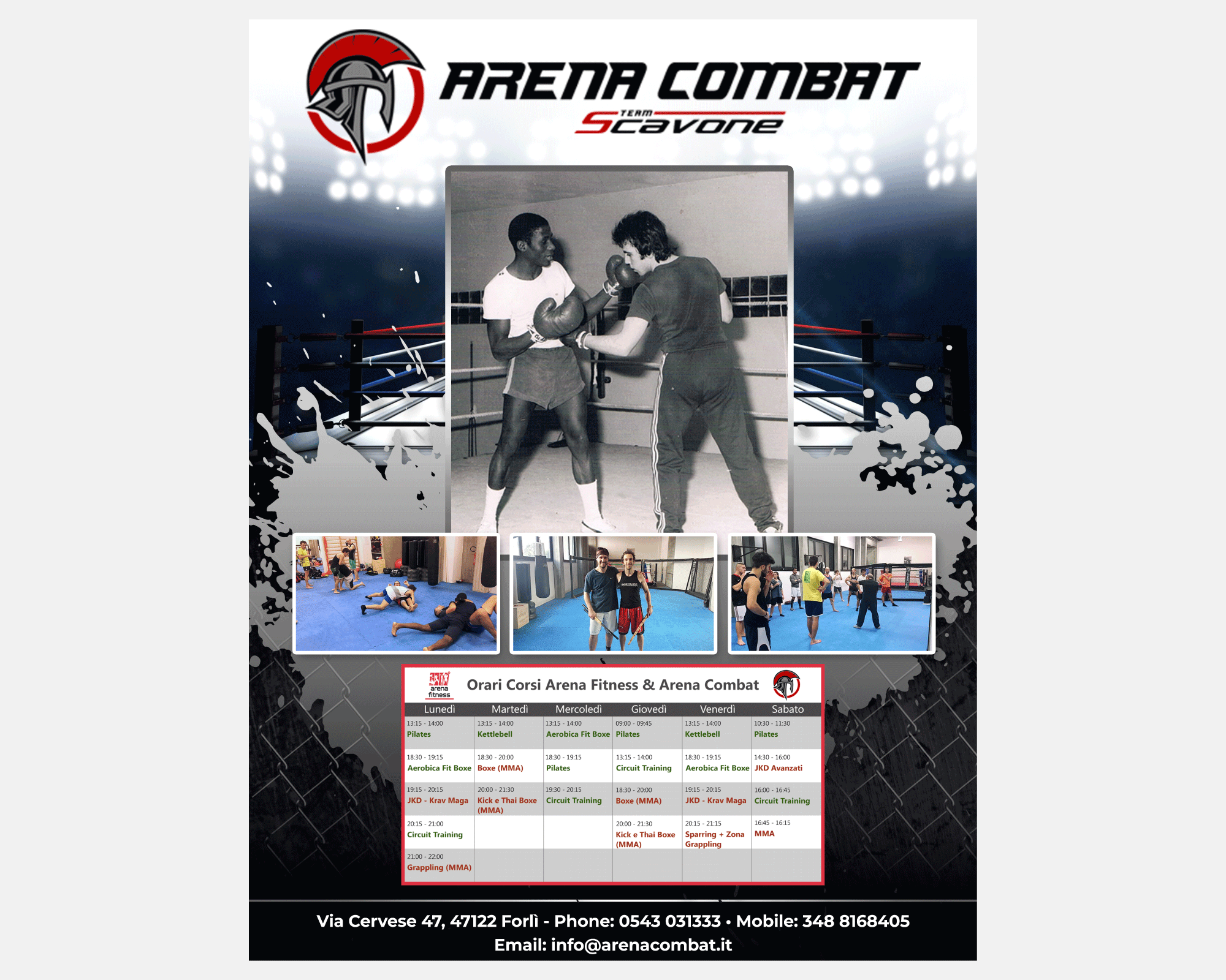 Graphic Design entry 1646471 submitted by dsdezign to the Graphic Design for Arena Fitness and Arena Combat gym run by Scavone1983
