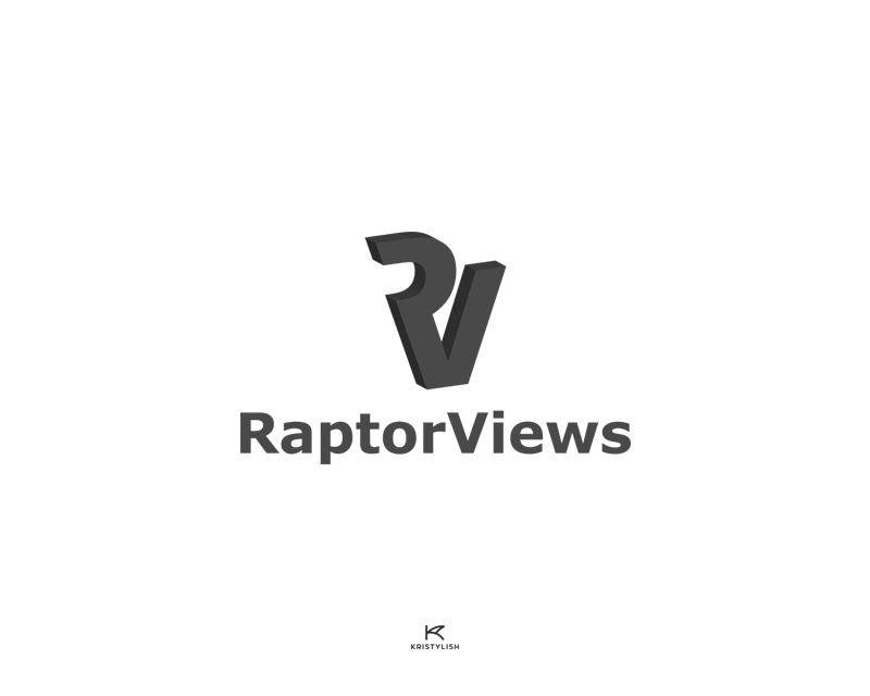 Logo Design entry 1566033 submitted by KRISTYLISH to the Logo Design for RaptorViews run by Betland2k