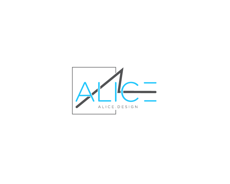 Logo Design entry 1647475 submitted by Doni99art to the Logo Design for Alice and/or Alice Digital | Design (https://www.alice.design) run by robschmidt