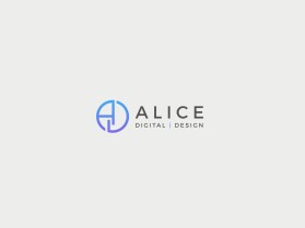 Logo Design entry 1647654 submitted by Sanadesigns to the Logo Design for Alice and/or Alice Digital | Design (https://www.alice.design) run by robschmidt
