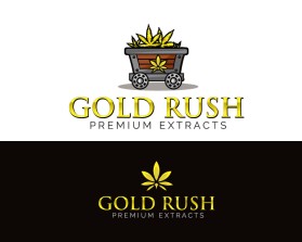 Logo Design entry 1648906 submitted by AaronEthan to the Logo Design for Gold Rush Premium Extracts run by Gold Rush Extracts