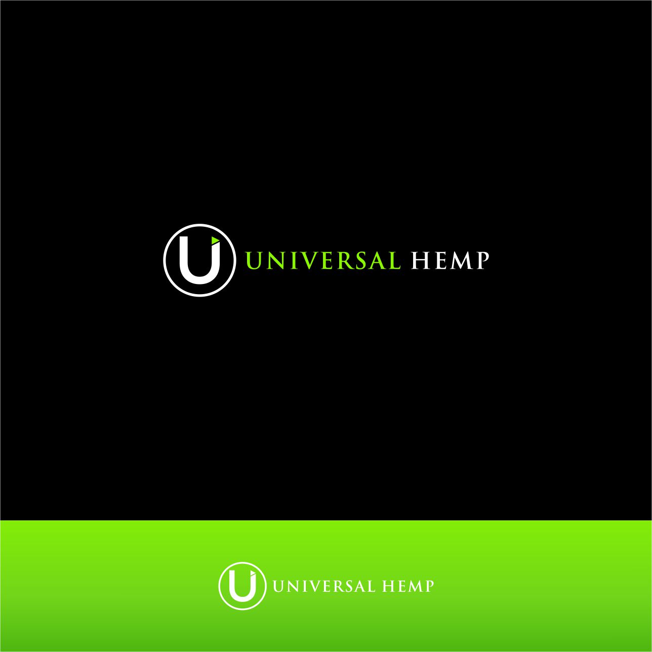 Logo Design entry 1651259 submitted by NAm43434 to the Logo Design for Universal Hemp run by ckahunahana