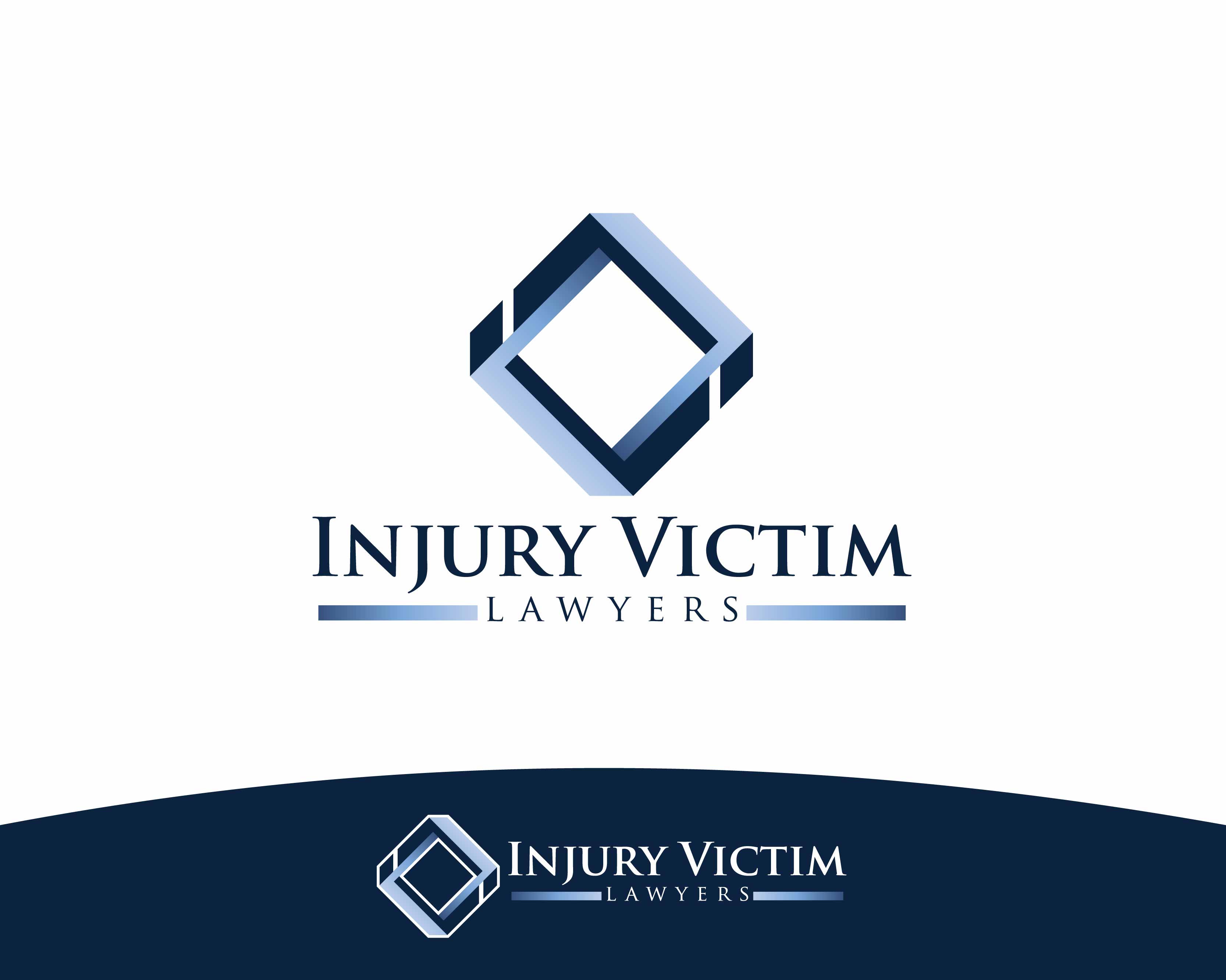 Logo Design entry 1653113 submitted by cclia to the Logo Design for Injury Victim lawyers run by justincmarketing