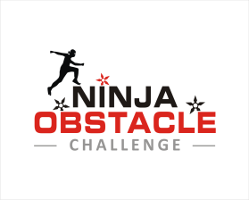 Logo Design entry 1653369 submitted by SATRI to the Logo Design for Ninja Obstacle Challenge run by Ninjadan