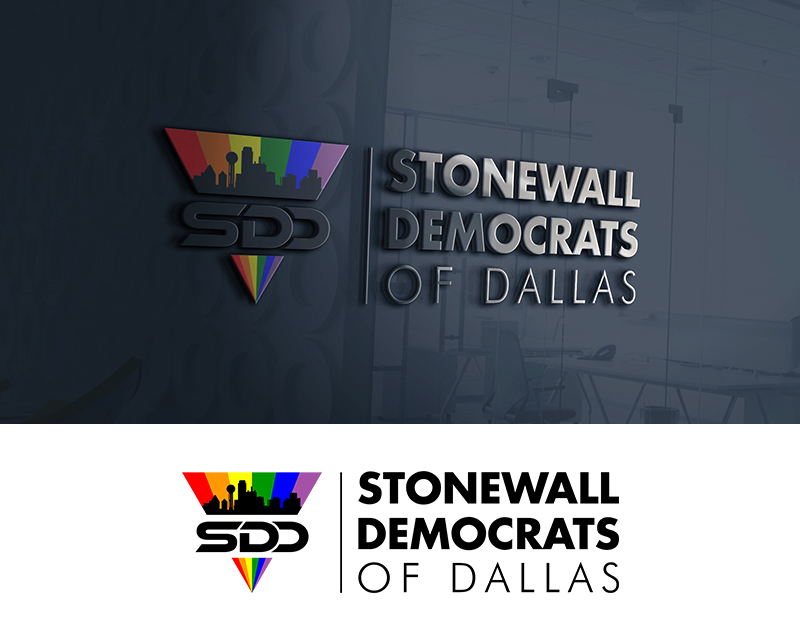 Logo Design entry 1654575 submitted by armanks to the Logo Design for Stonewall Democrats of Dallas or SDD run by DallasStonewall