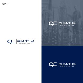 Logo Design entry 1654720 submitted by wellbeing to the Logo Design for Quantum Consulting & Co run by lwalker@quantumconsultingco.com