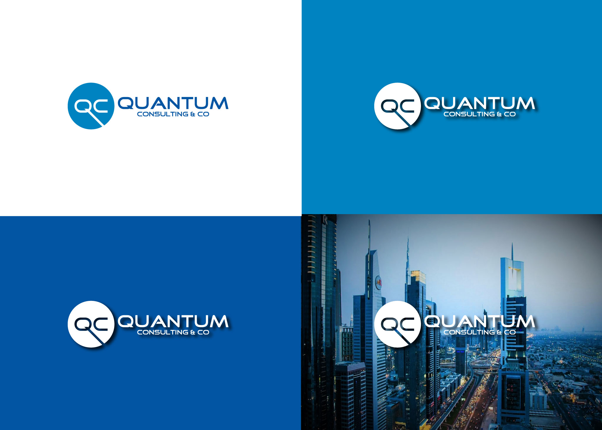 Logo Design entry 1654720 submitted by Dark49 to the Logo Design for Quantum Consulting & Co run by lwalker@quantumconsultingco.com