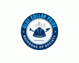 Logo Design entry 1655431 submitted by dsdezign to the Logo Design for Blue Collar Pride   BCPrideUSA.com run by rlhawkins2005