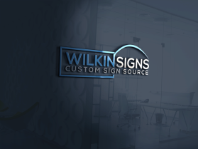 Logo Design entry 1656564 submitted by Makixmaki to the Logo Design for WilkinSigns run by Wilky