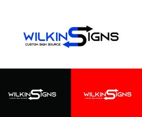 Logo Design entry 1656567 submitted by MuhammadR to the Logo Design for WilkinSigns run by Wilky