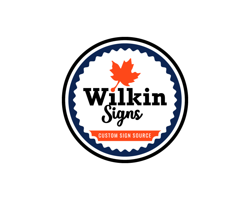 Logo Design entry 1656571 submitted by RGR design to the Logo Design for WilkinSigns run by Wilky