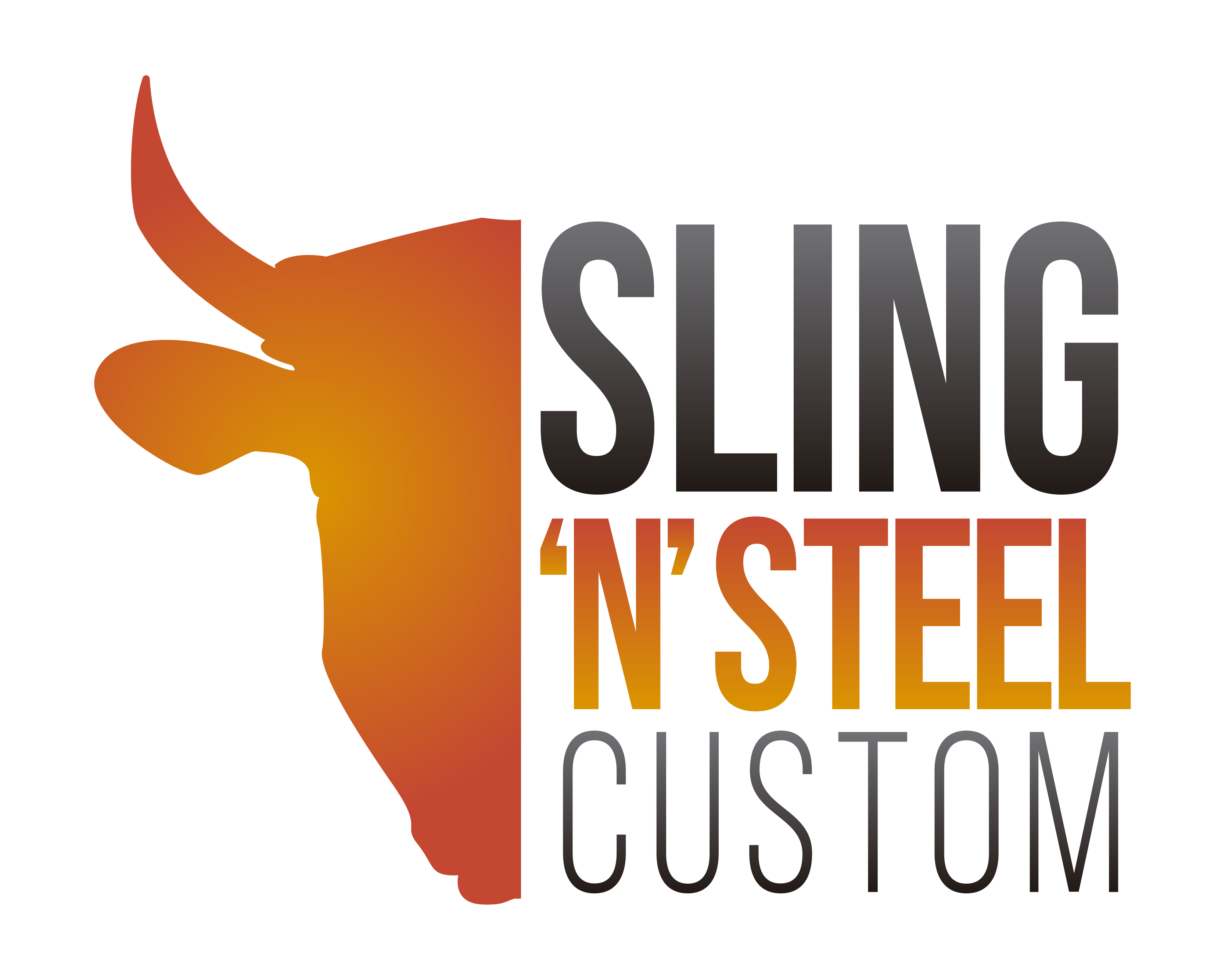 Logo Design entry 1656740 submitted by apmcdesigner to the Logo Design for Sling ‘N’ Steel Custom Smokers run by Natrhodes