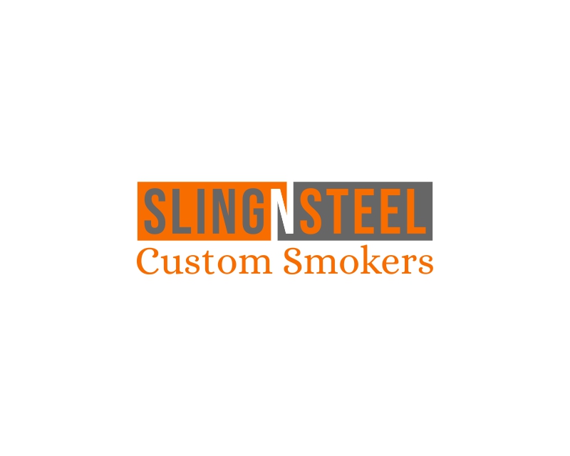 Logo Design entry 1656740 submitted by bangsusup to the Logo Design for Sling ‘N’ Steel Custom Smokers run by Natrhodes