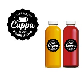 Logo Design entry 1657031 submitted by Edge Creative to the Logo Design for Cuppa Kombucha  run by Cuppa