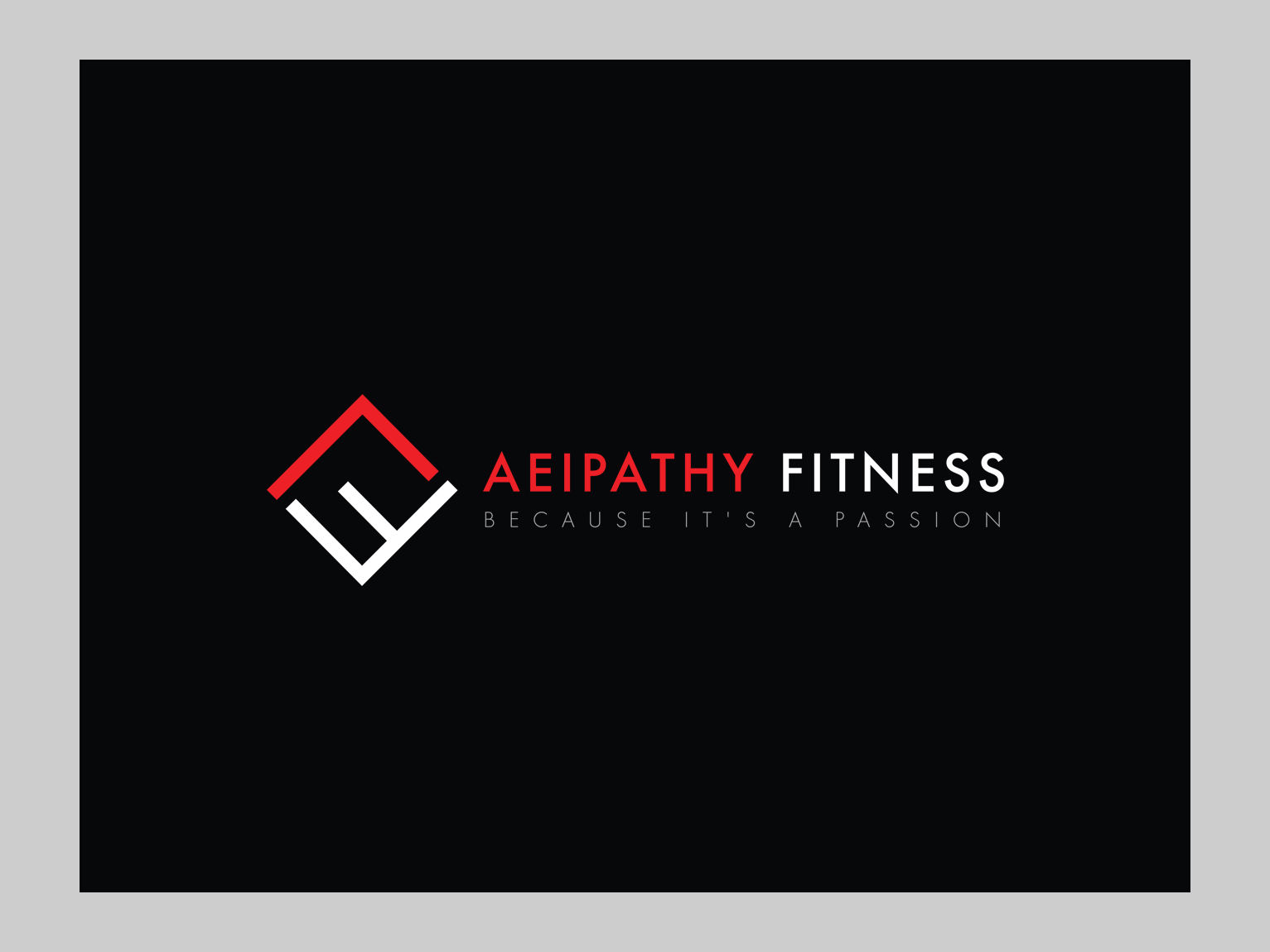 Logo Design entry 1658142 submitted by Sanadesigns to the Logo Design for Aeipathy Fitness run by jtcraig