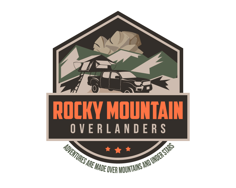 Logo Design entry 1658598 submitted by devilAnse to the Logo Design for Rocky Mountain Overlanders  run by RMoverlanders