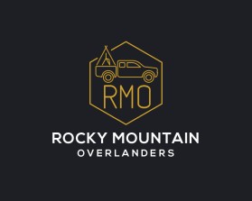 Logo Design entry 1658623 submitted by nancy_chr to the Logo Design for Rocky Mountain Overlanders  run by RMoverlanders