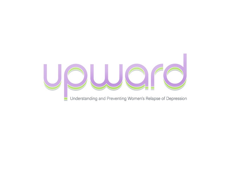 Logo Design entry 1659643 submitted by Abstract BEE to the Logo Design for The name of our study is: UPWARD - Understanding and Preventing Women's Relapse of Depression run by anne.fritzson