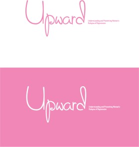 Logo Design entry 1659645 submitted by logo037 to the Logo Design for The name of our study is: UPWARD - Understanding and Preventing Women's Relapse of Depression run by anne.fritzson